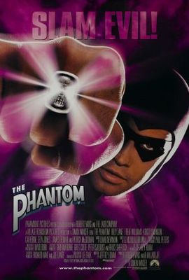 The Phantom movie poster (1996) wood print