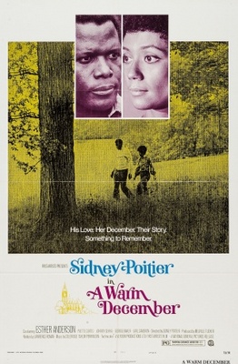 A Warm December movie poster (1973) canvas poster