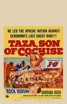 Taza, Son of Cochise movie poster (1954) poster with hanger
