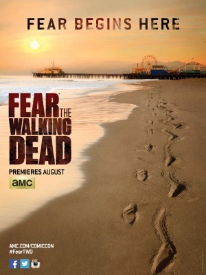 Fear the Walking Dead movie poster (2015) canvas poster