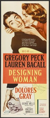 Designing Woman movie poster (1957) t-shirt