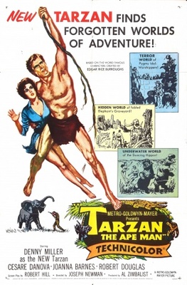 Tarzan, the Ape Man movie poster (1959) Mouse Pad MOV_6a714d1d