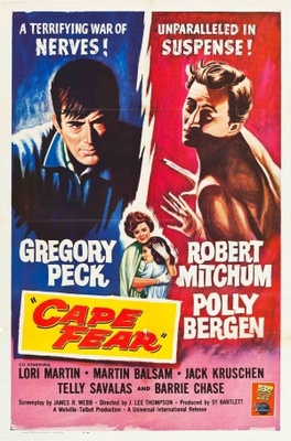 Cape Fear movie poster (1962) poster with hanger