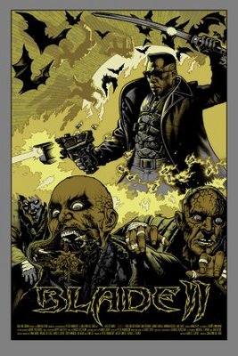 Blade 2 movie poster (2002) Longsleeve T-shirt