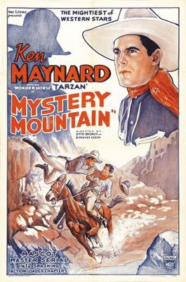 Mystery Mountain movie poster (1934) pillow