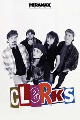 Clerks. movie poster (1994) wooden framed poster
