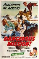 Dangerous Mission movie poster (1954) sweatshirt #648577