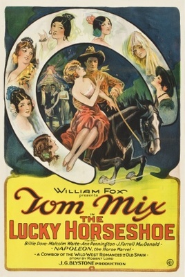 The Lucky Horseshoe movie poster (1925) canvas poster