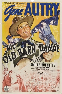 The Old Barn Dance movie poster (1938) metal framed poster