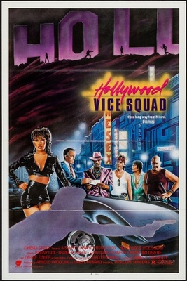 Hollywood Vice Squad movie poster (1986) wood print