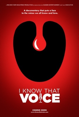 I Know That Voice movie poster (2013) canvas poster