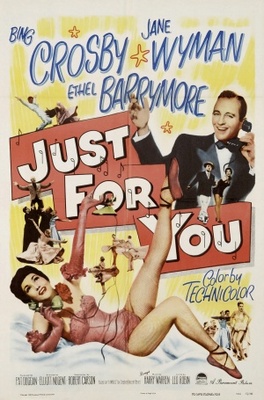 Just for You movie poster (1952) wooden framed poster
