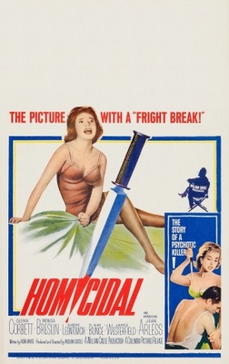 Homicidal movie poster (1961) poster