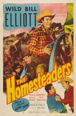 The Homesteaders movie poster (1953) pillow