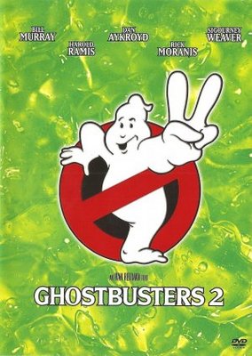 Ghostbusters II movie poster (1989) Stickers MOV_6afb33d3