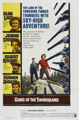 Guns of the Timberland movie poster (1960) sweatshirt