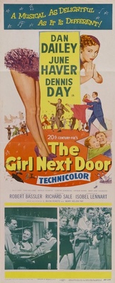 The Girl Next Door movie poster (1953) wood print