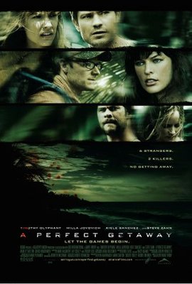A Perfect Getaway movie poster (2009) metal framed poster