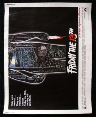 Friday the 13th movie poster (1980) puzzle MOV_6b3bc2ce