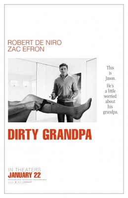 Dirty Grandpa movie poster (2016) canvas poster