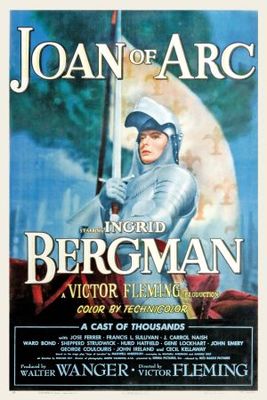Joan of Arc movie poster (1948) metal framed poster