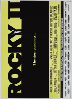 Rocky II movie poster (1979) Stickers MOV_6b67a6e0