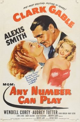 Any Number Can Play movie poster (1949) Poster MOV_6b692706