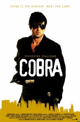 Cobra movie poster (1986) metal framed poster