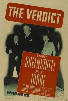 The Verdict movie poster (1946) wooden framed poster