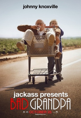 Jackass Presents: Bad Grandpa movie poster (2013) metal framed poster