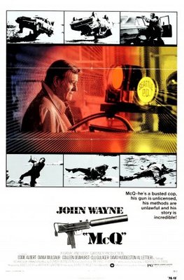 McQ movie poster (1974) metal framed poster