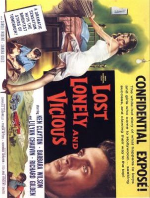 Lost, Lonely and Vicious movie poster (1958) wooden framed poster