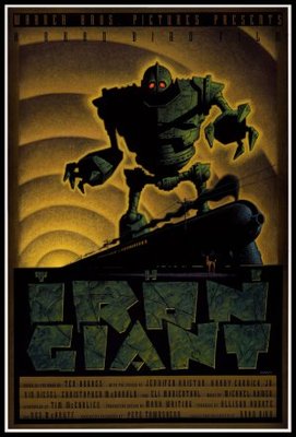 The Iron Giant movie poster (1999) Stickers MOV_6baa82fe