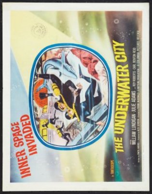 The Underwater City movie poster (1962) pillow