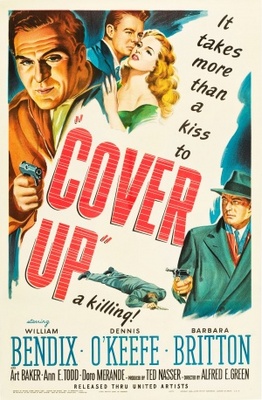 Cover-Up movie poster (1949) metal framed poster