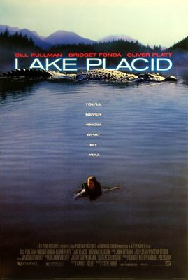 Lake Placid movie poster (1999) wooden framed poster