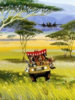 Madagascar: Escape 2 Africa movie poster (2008) Longsleeve T-shirt #732561
