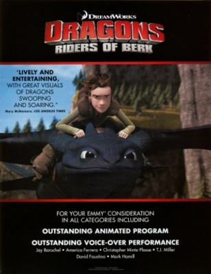 Dragons: Riders of Berk movie poster (2012) tote bag