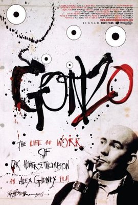 Gonzo: The Life and Work of Dr. Hunter S. Thompson movie poster (2008) poster with hanger
