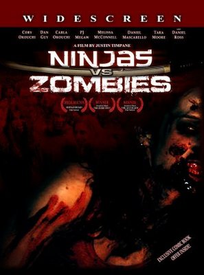Ninjas vs. Zombies movie poster (2008) Mouse Pad MOV_6beb2a7c
