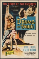 Drums of Tahiti movie poster (1954) hoodie #713638