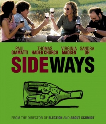 Sideways movie poster (2004) wood print