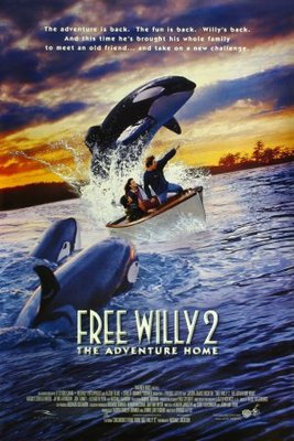 Free Willy 2: The Adventure Home movie poster (1995) t-shirt
