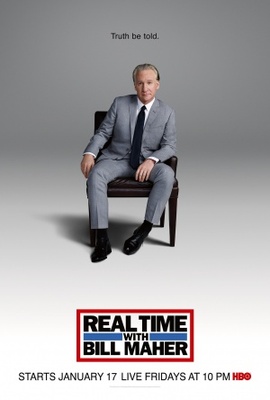 Real Time with Bill Maher movie poster (2003) pillow