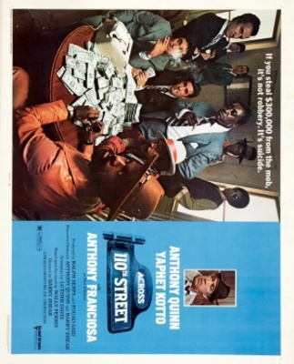 Across 110th Street movie poster (1972) pillow