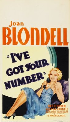 I've Got Your Number movie poster (1934) Mouse Pad MOV_6c49108f