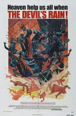 The Devil's Rain movie poster (1975) metal framed poster