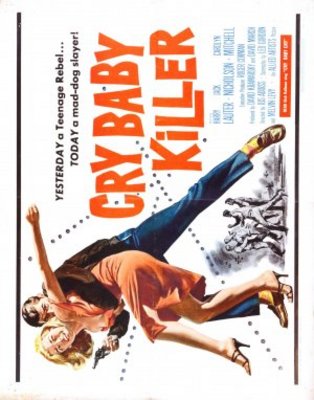 The Cry Baby Killer movie poster (1958) metal framed poster