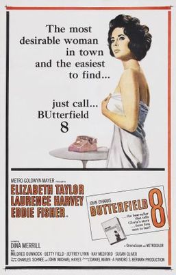 Butterfield 8 movie poster (1960) poster with hanger