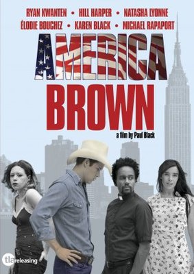 America Brown movie poster (2004) Stickers MOV_6c7b62fa